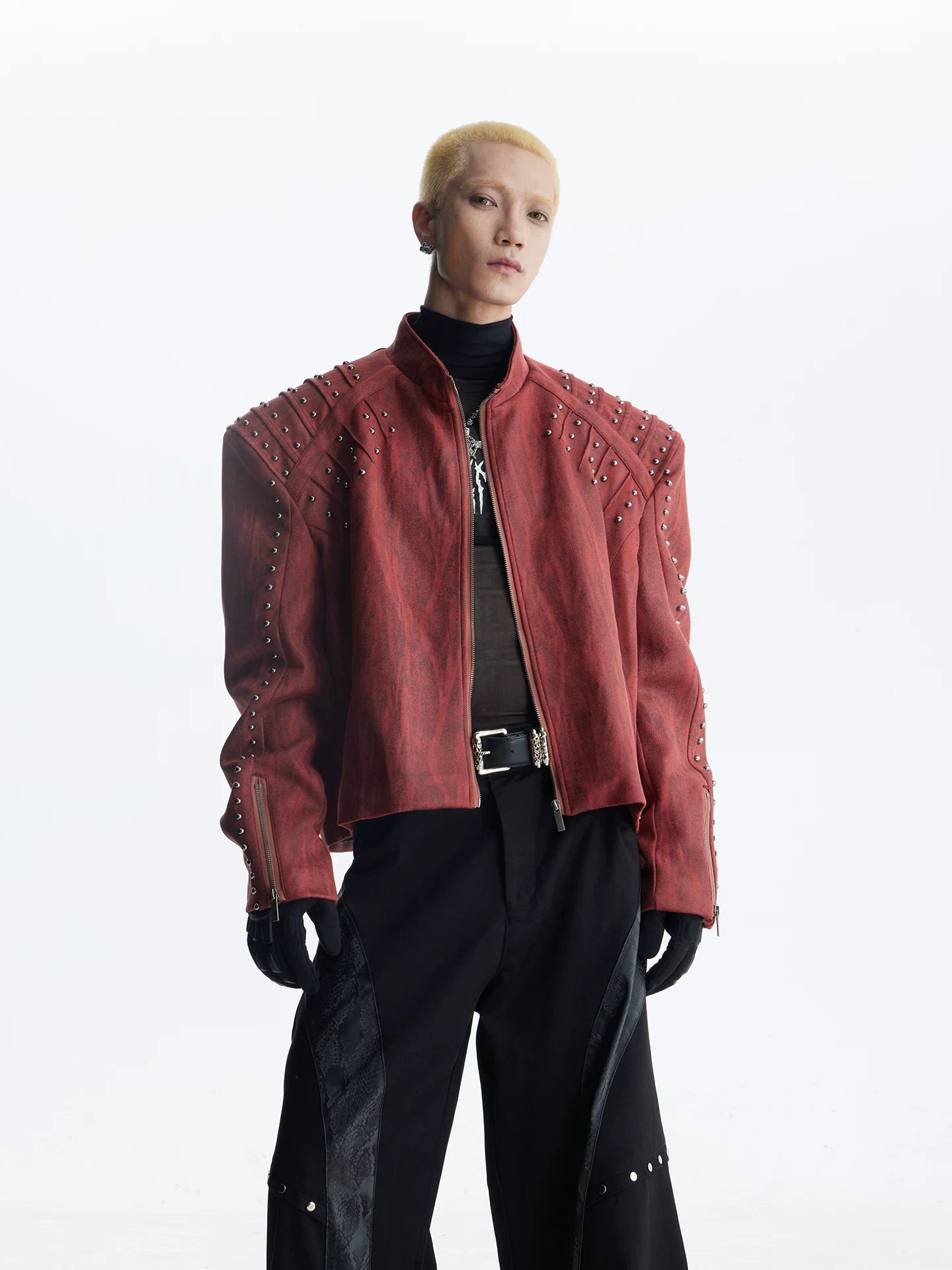Rampart Studded Moto Jacket