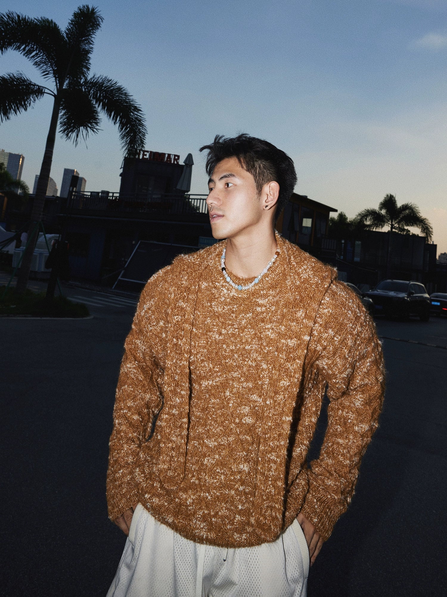 Harvest Textured Knit Sweater