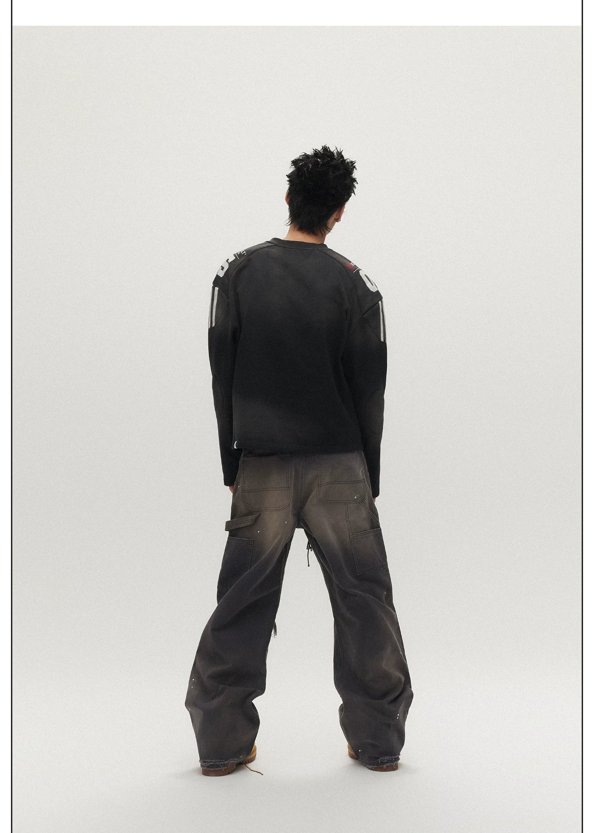 Shadow League 05 V-Neck Jersey Top