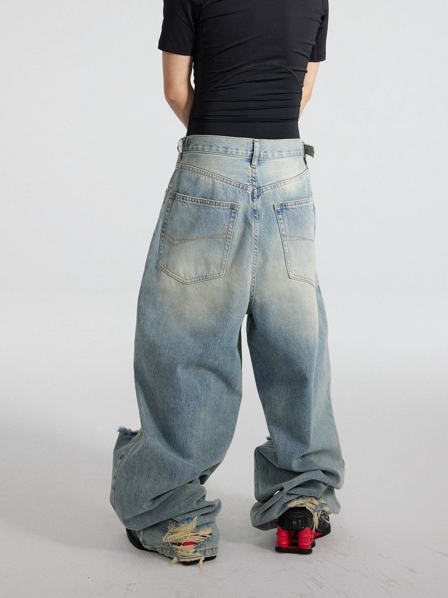 Tidal Stack Shredpool Balloon Jeans