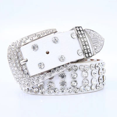 Crystalline Outlaw Rhinestone Rodeo Belt