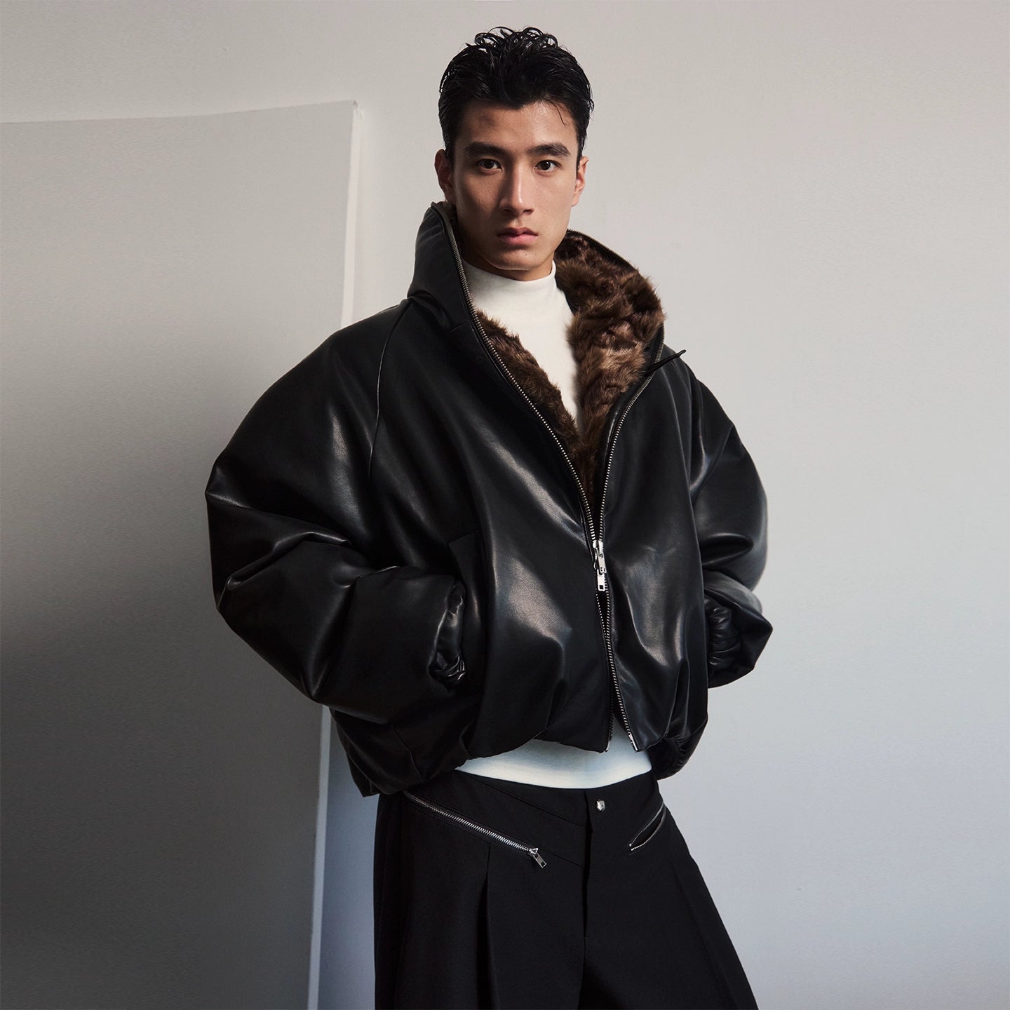 EclipsePelt Faux Fur Lined Blouson