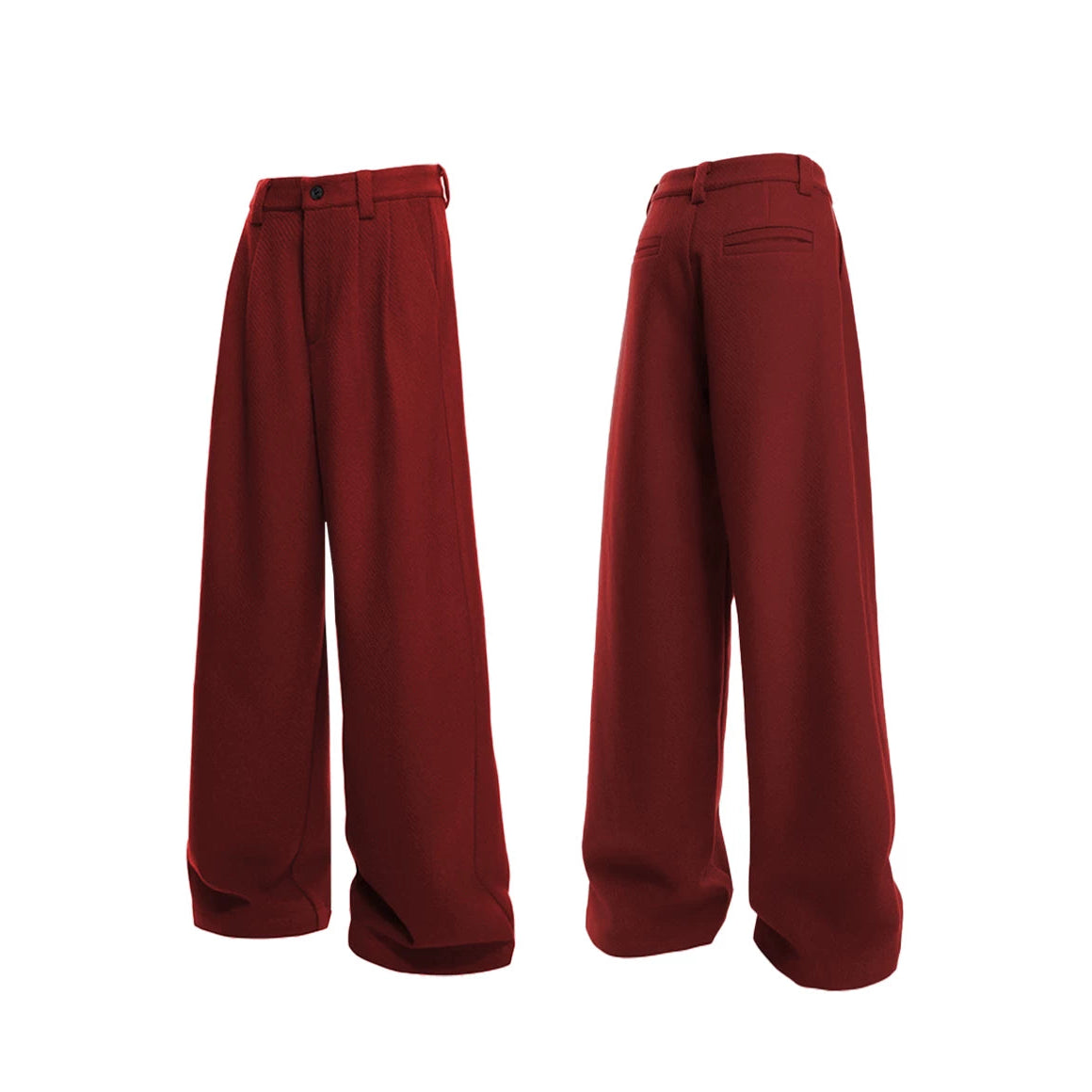 Ledger Tailored Wide-Leg Trousers