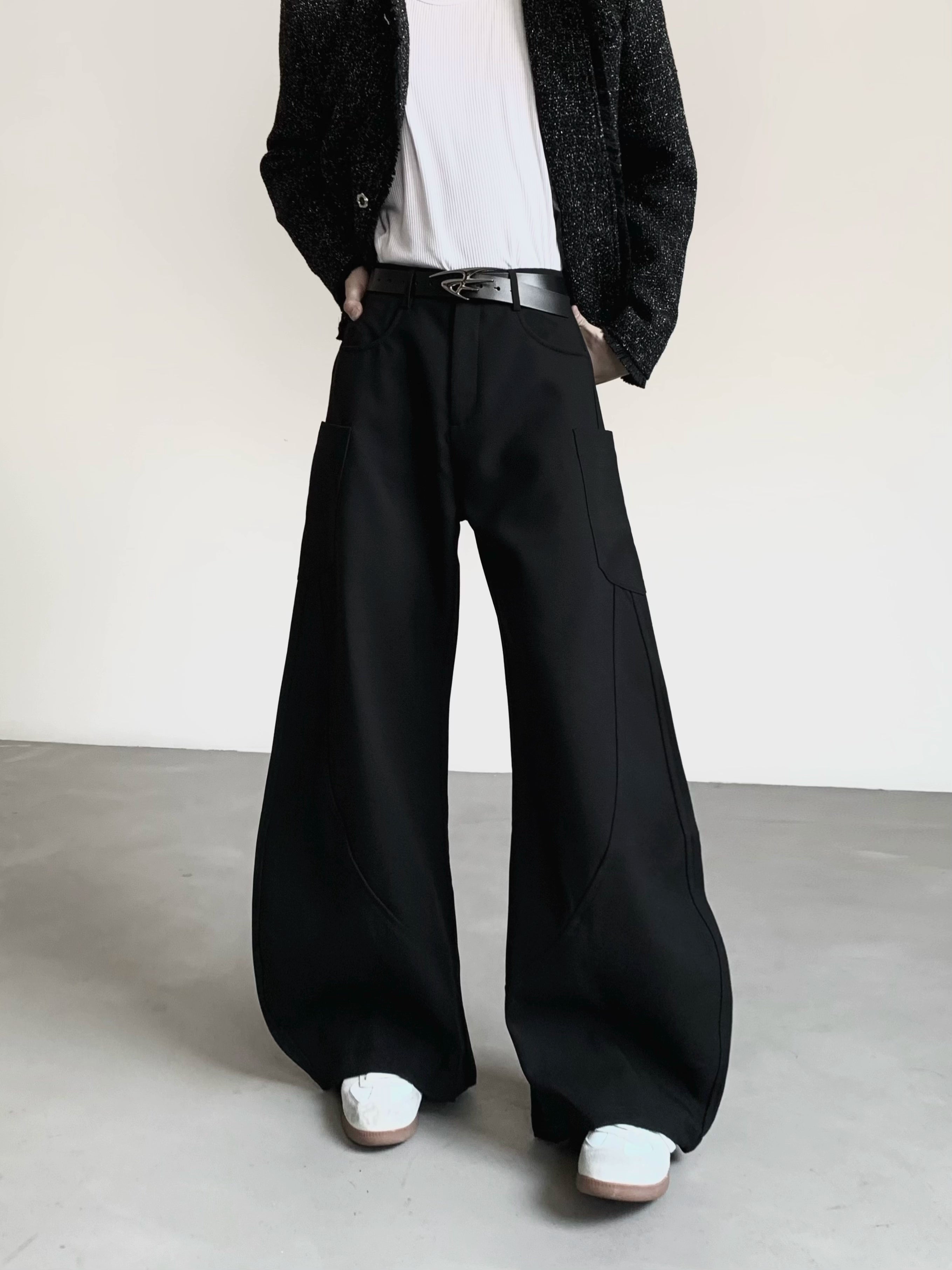 Wide Wave Pants