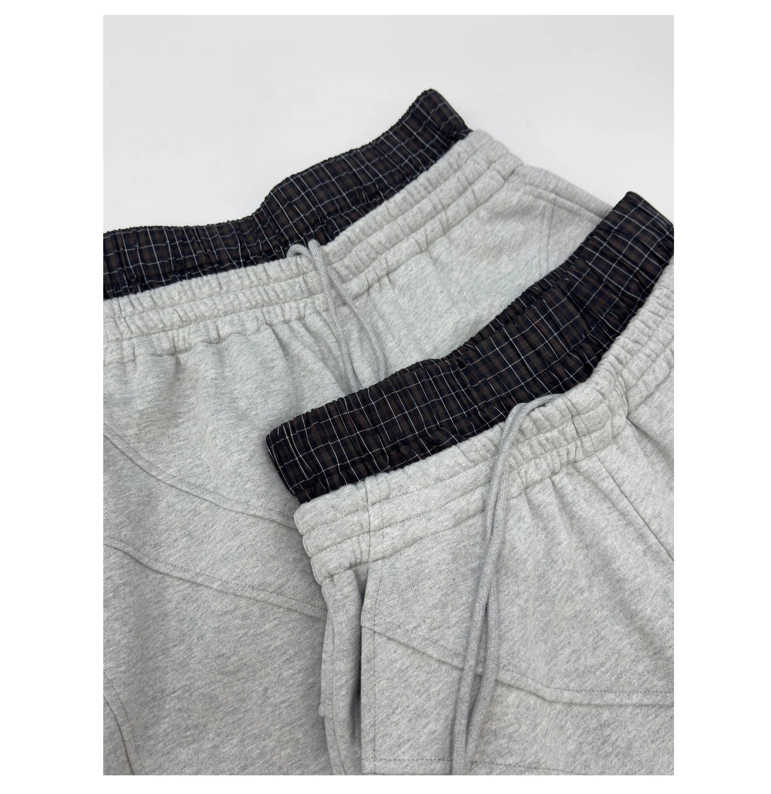Circuit Paneled Drape Sweatpants