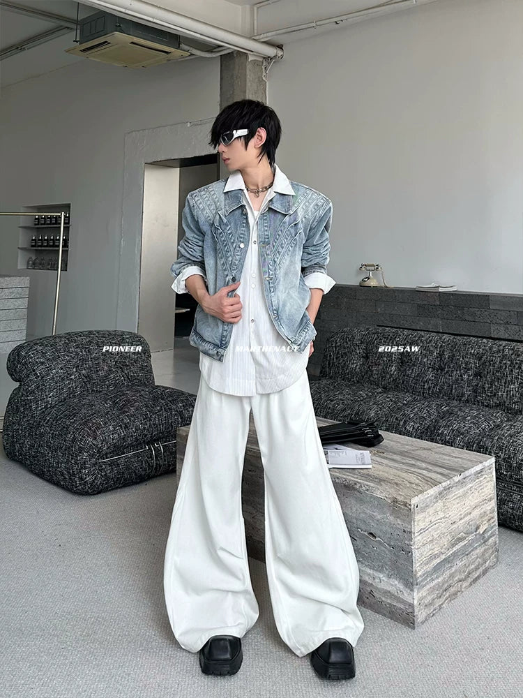 Skyline Chevron Denim Jacket