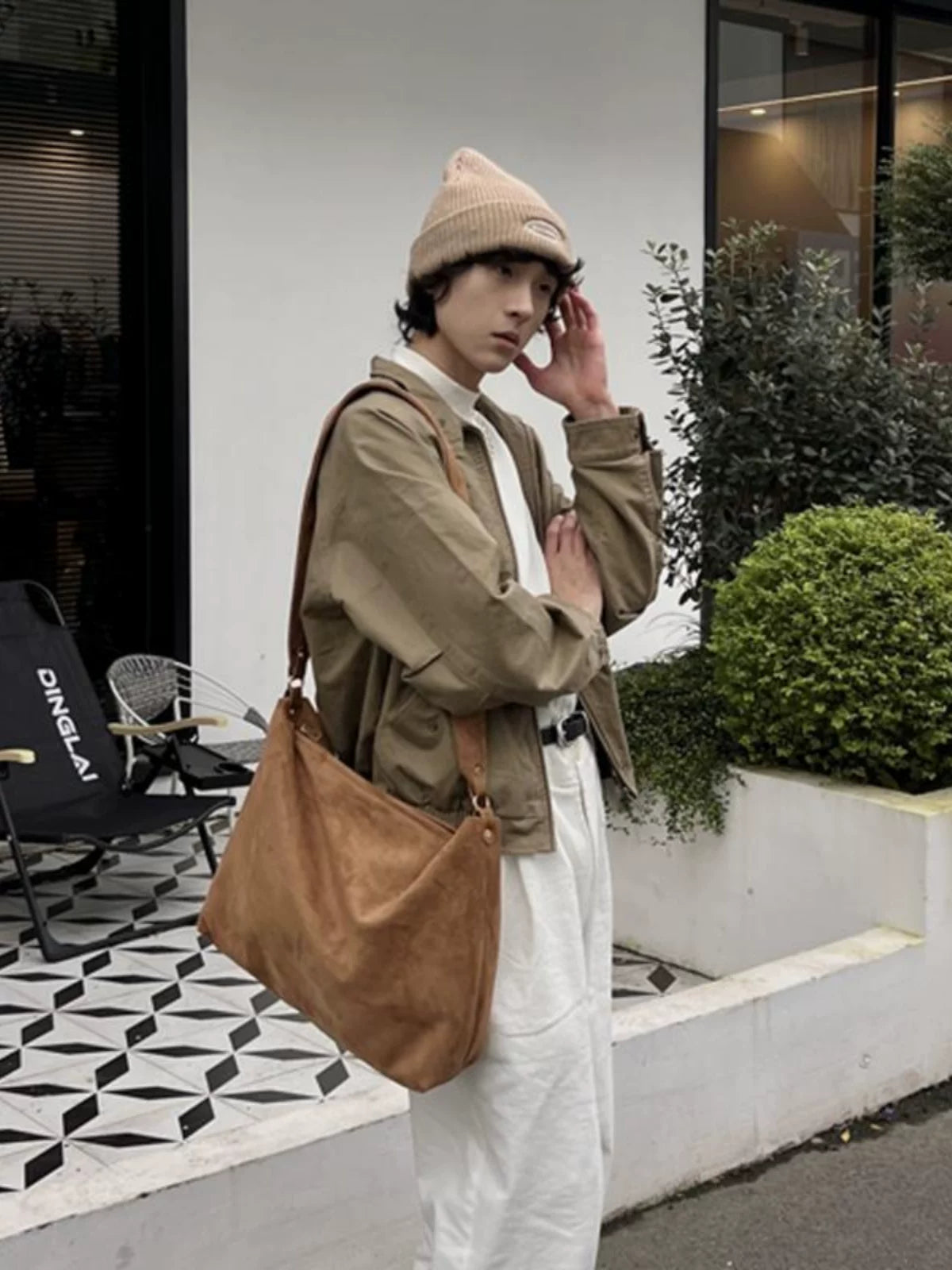 Sienna Drape Hobo Tote