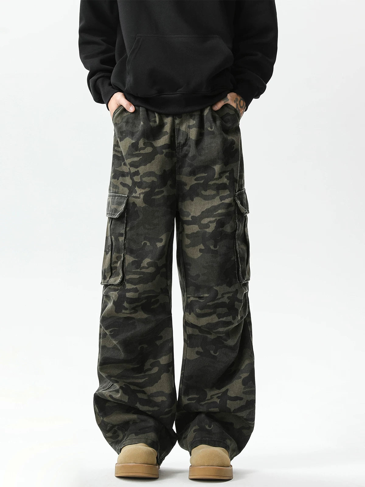 Shadow Patrol Wide Cargo Pants