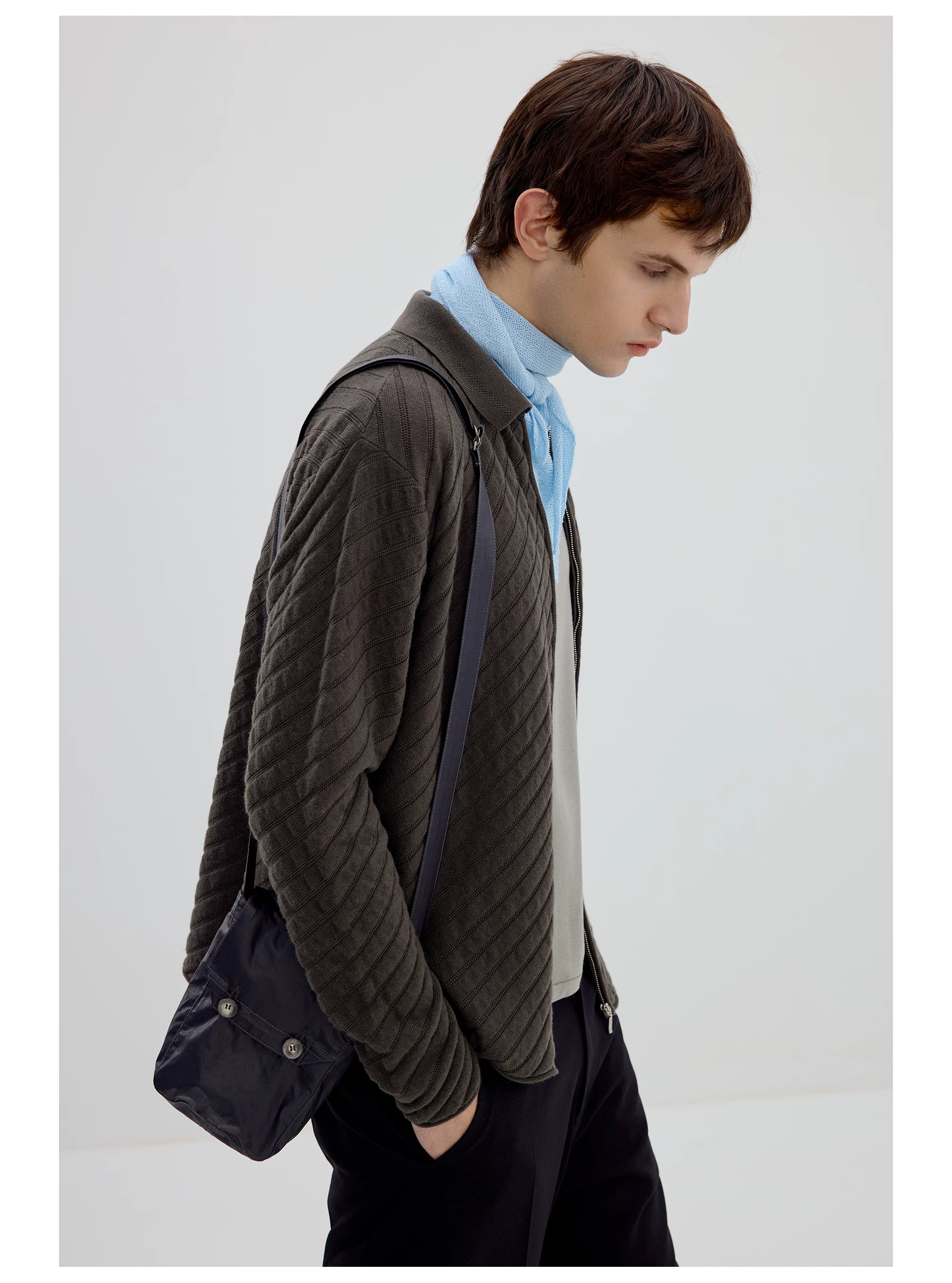 Quilted Zip-Up Jacket