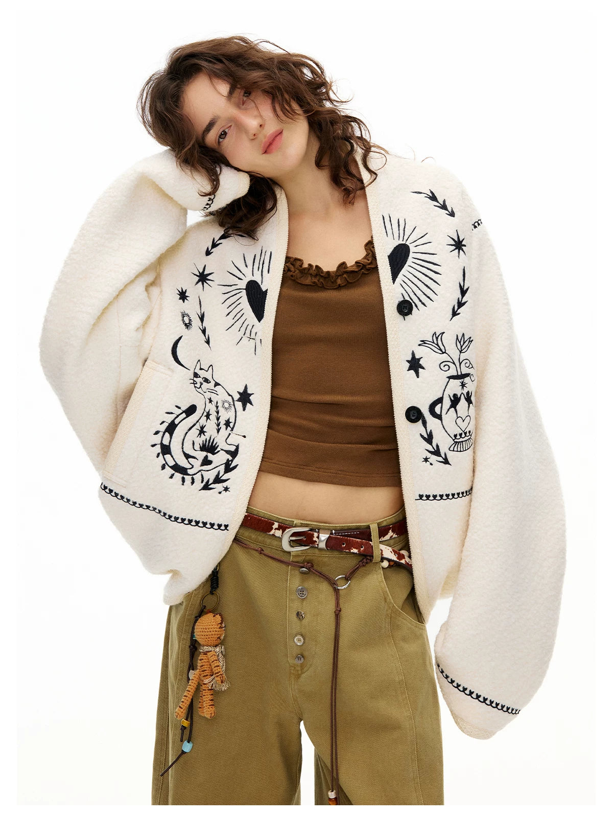 Starlit Familiar Folk Tale Jacket