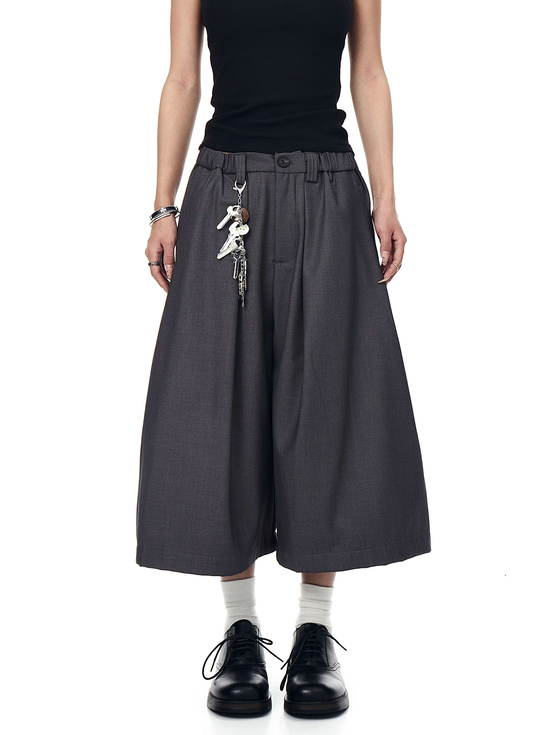 Keyring Pleat Culotte Trousers