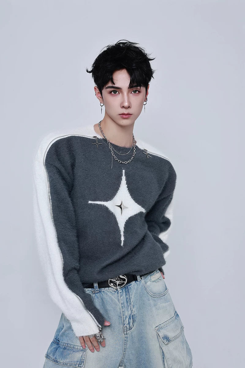 Nova Rift Asym Zip-Star Sweater