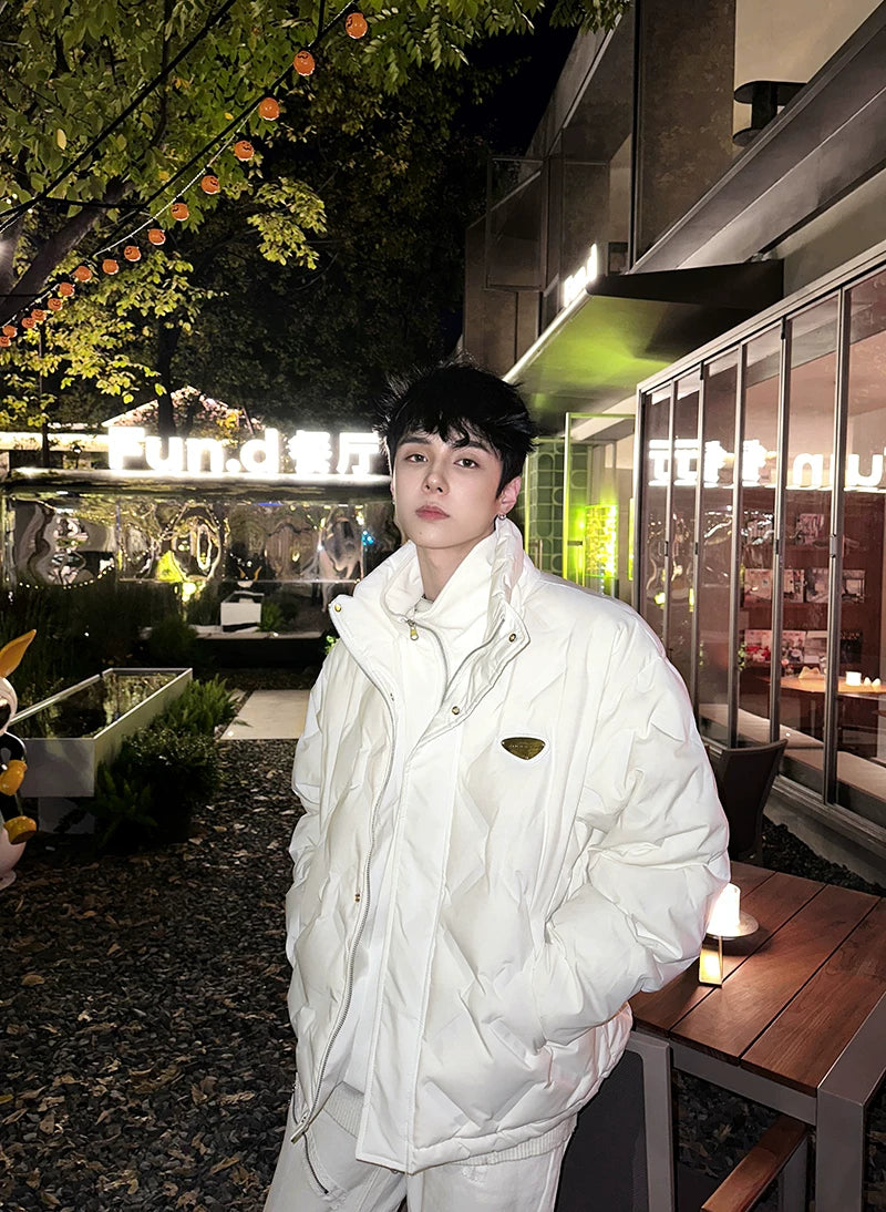 Arctic Prism Quilted Puffer Jacket