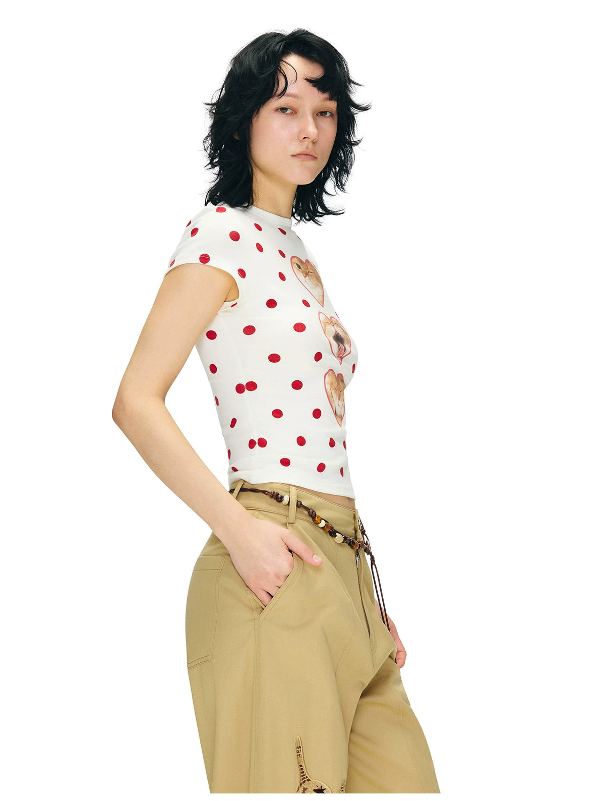 Heartfelt Whisker Dots Tee