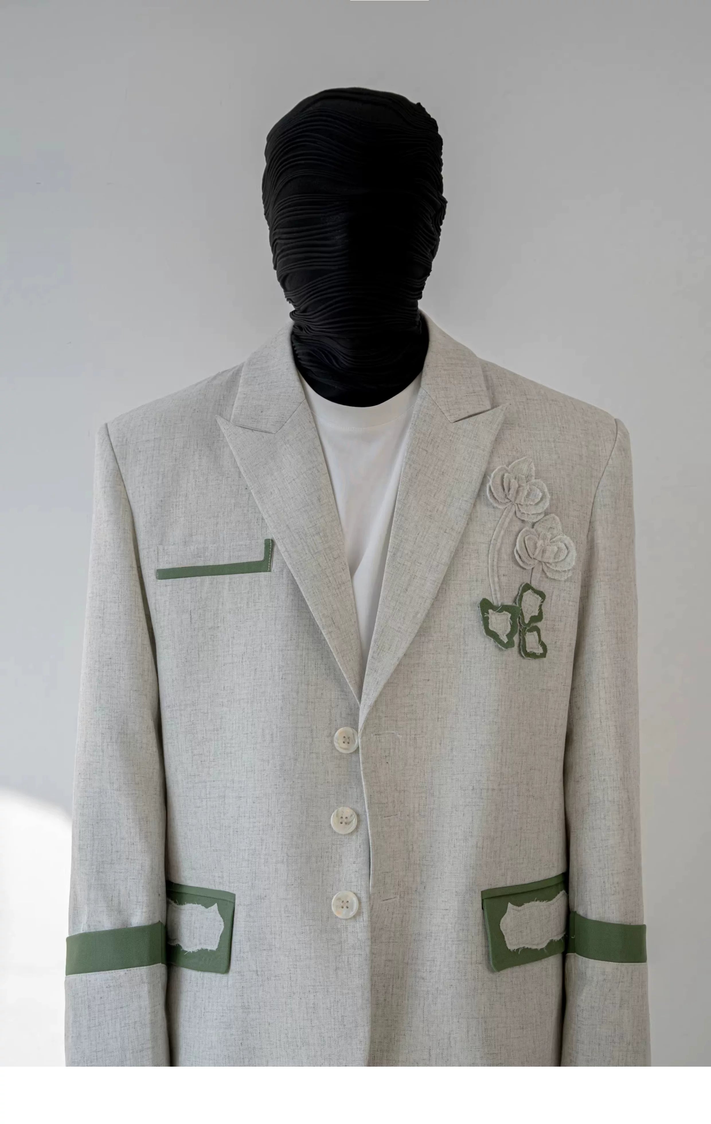 Willow Crest Botanical Trim Blazer