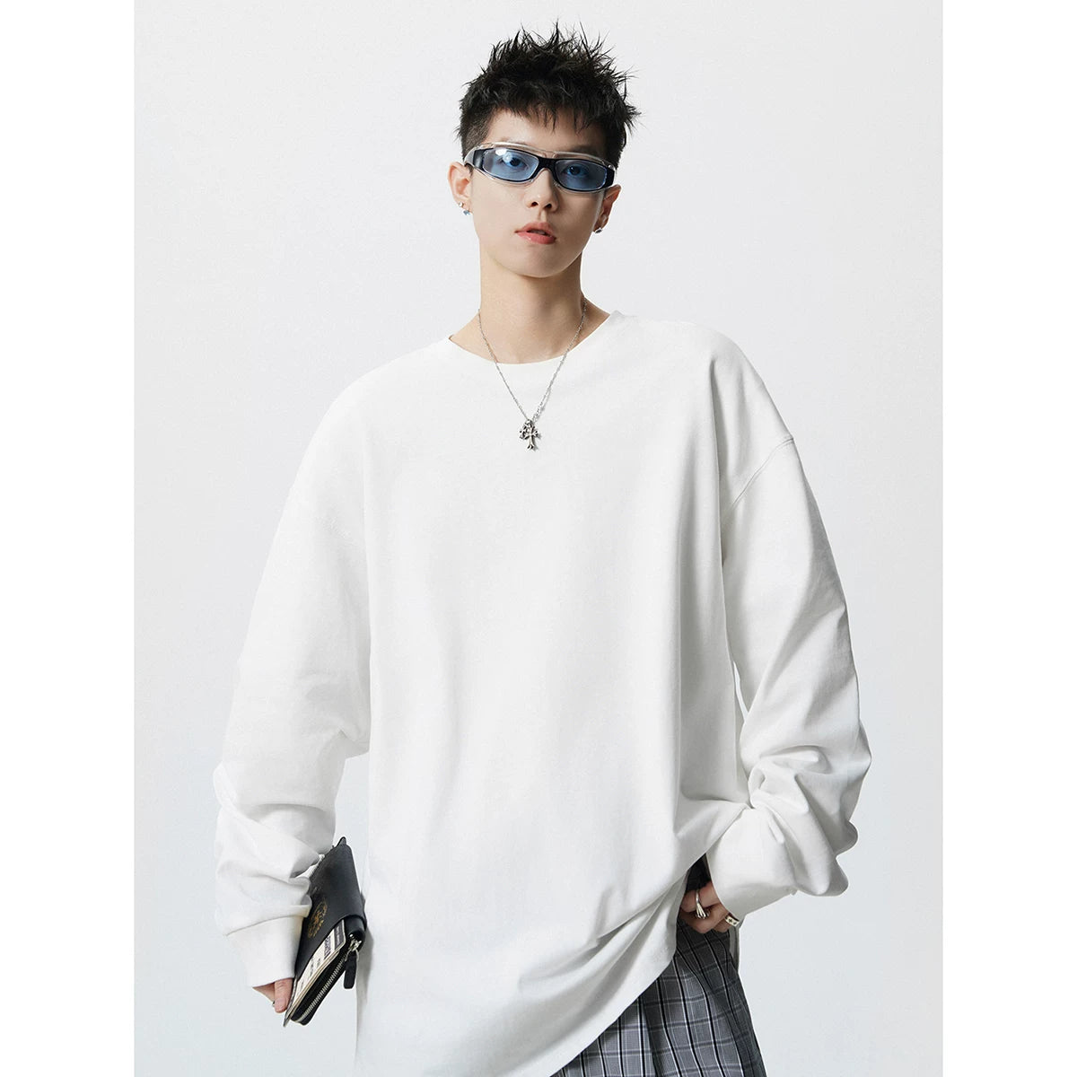 Cloudline Oversized Long-Sleeve Tee