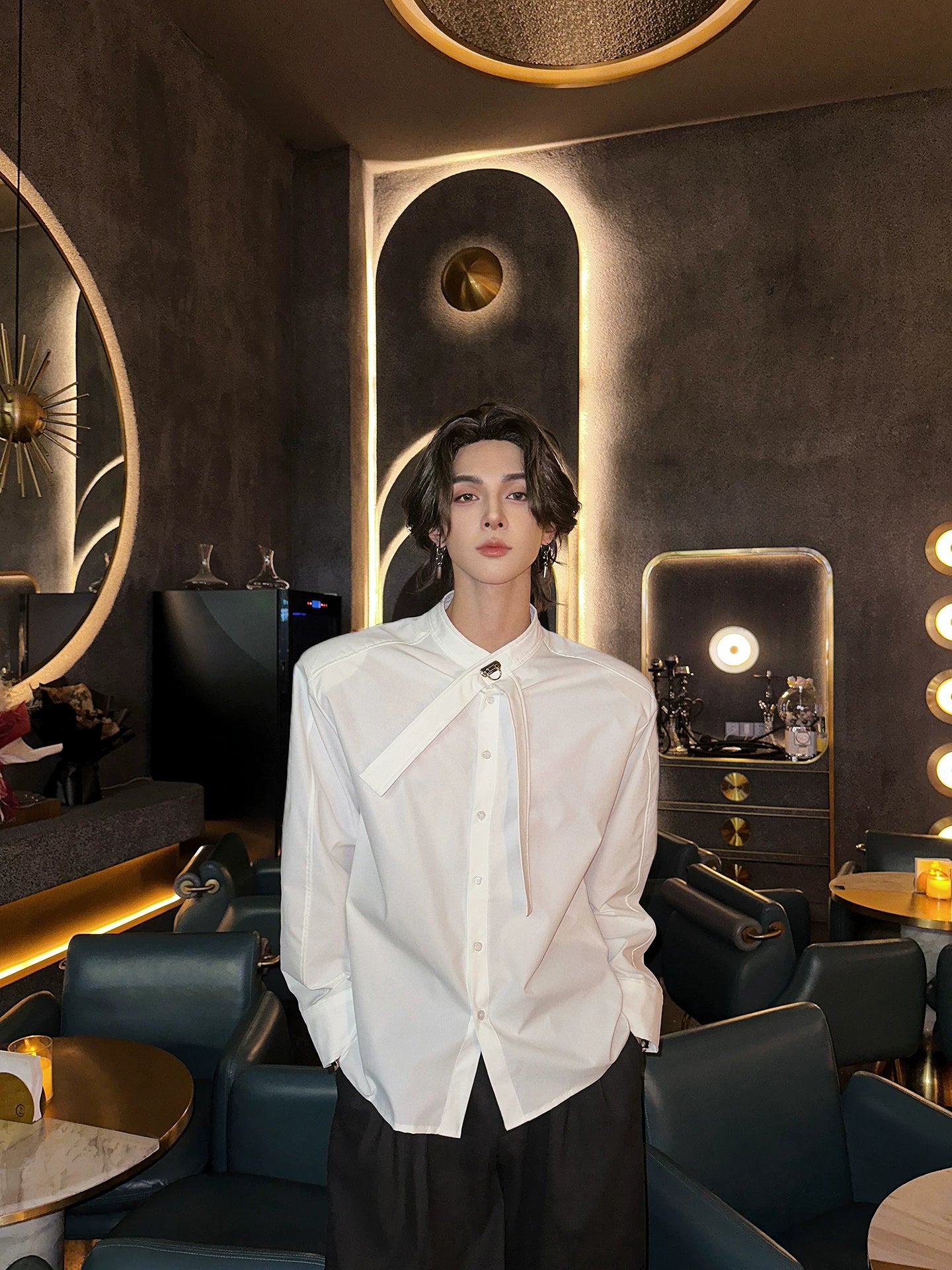 Seraph Bond Buckle-Tie Shirt