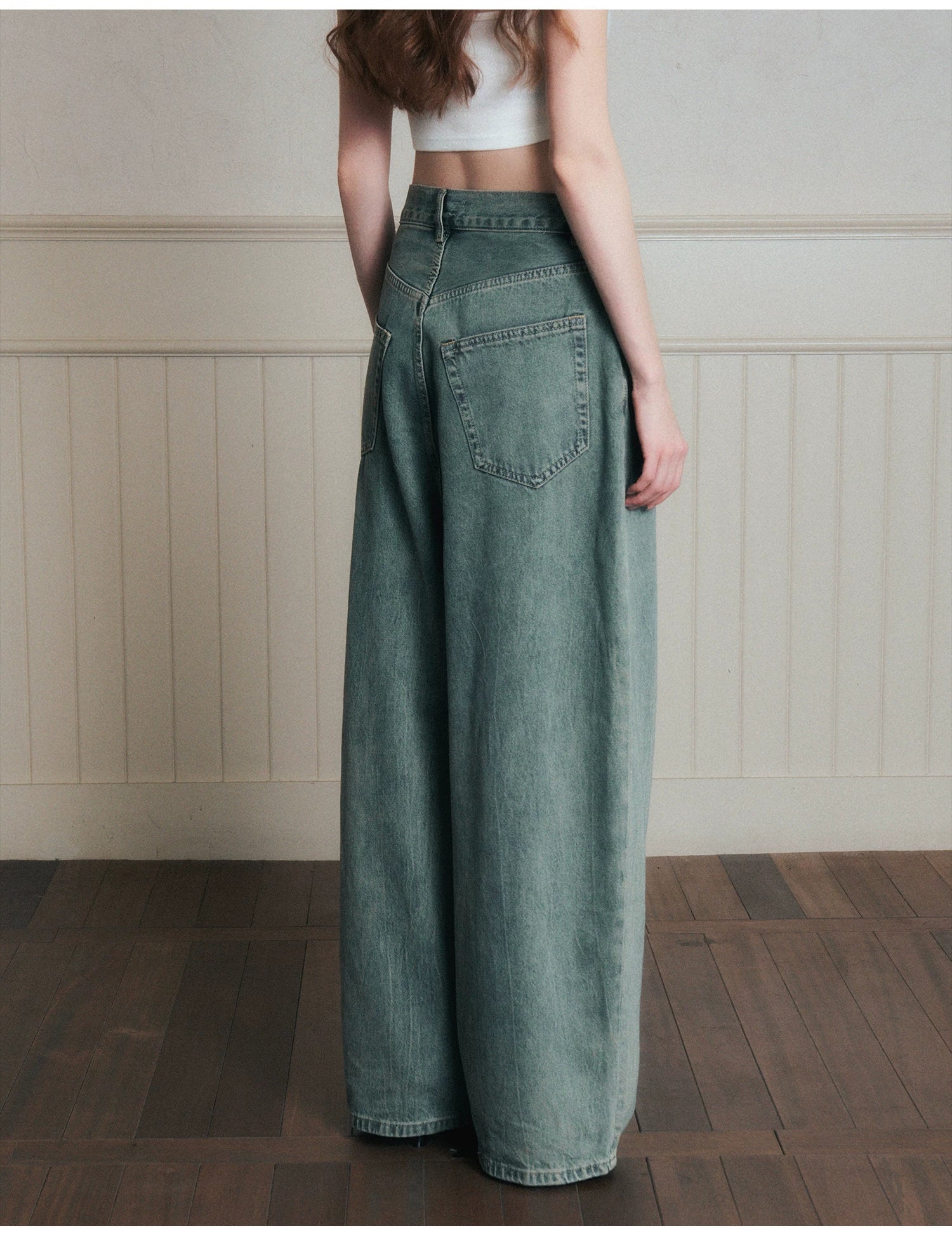 Vintage Drift Wide-Leg Jeans