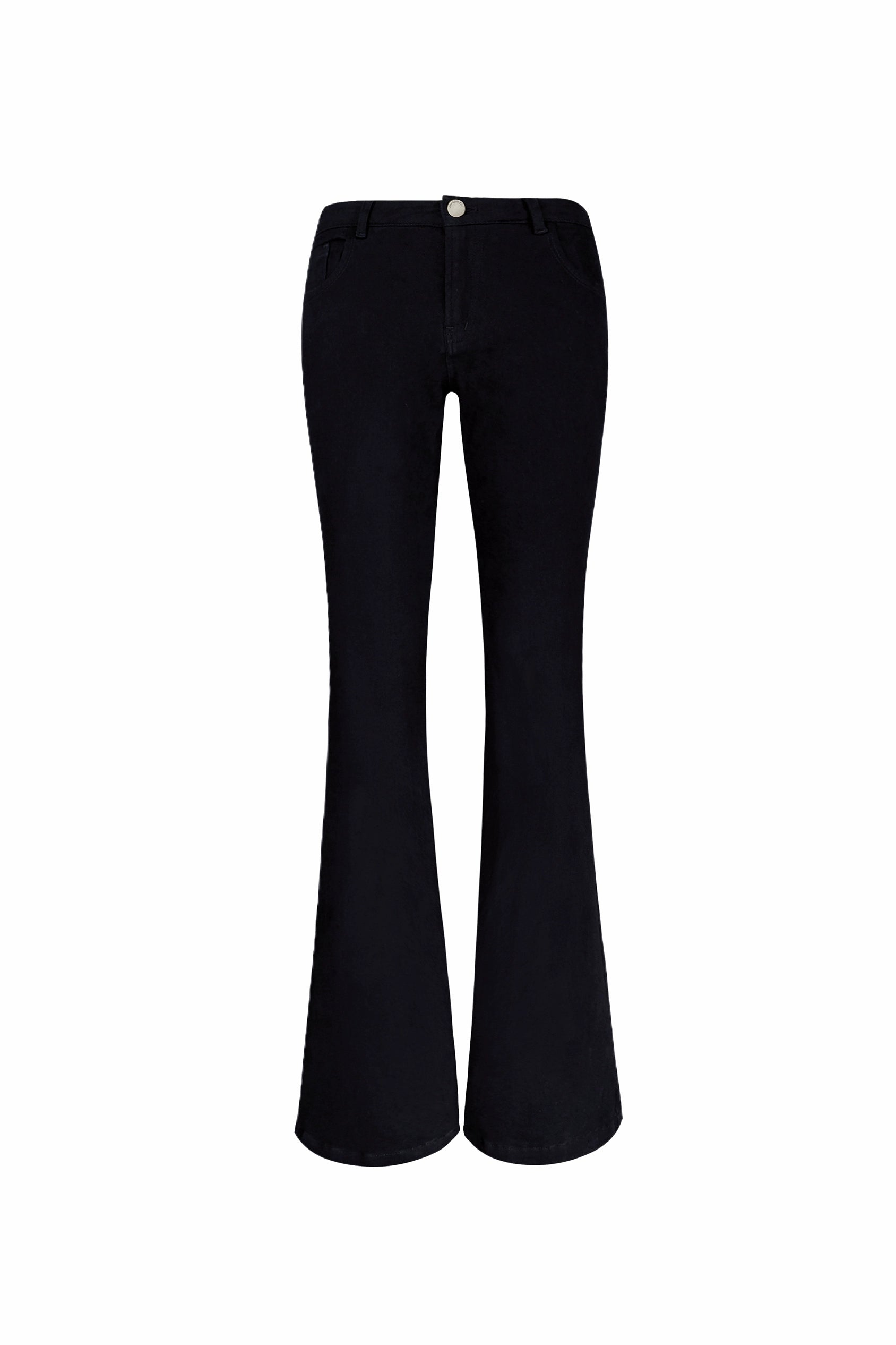 Mid/Low Rise Black Jeans