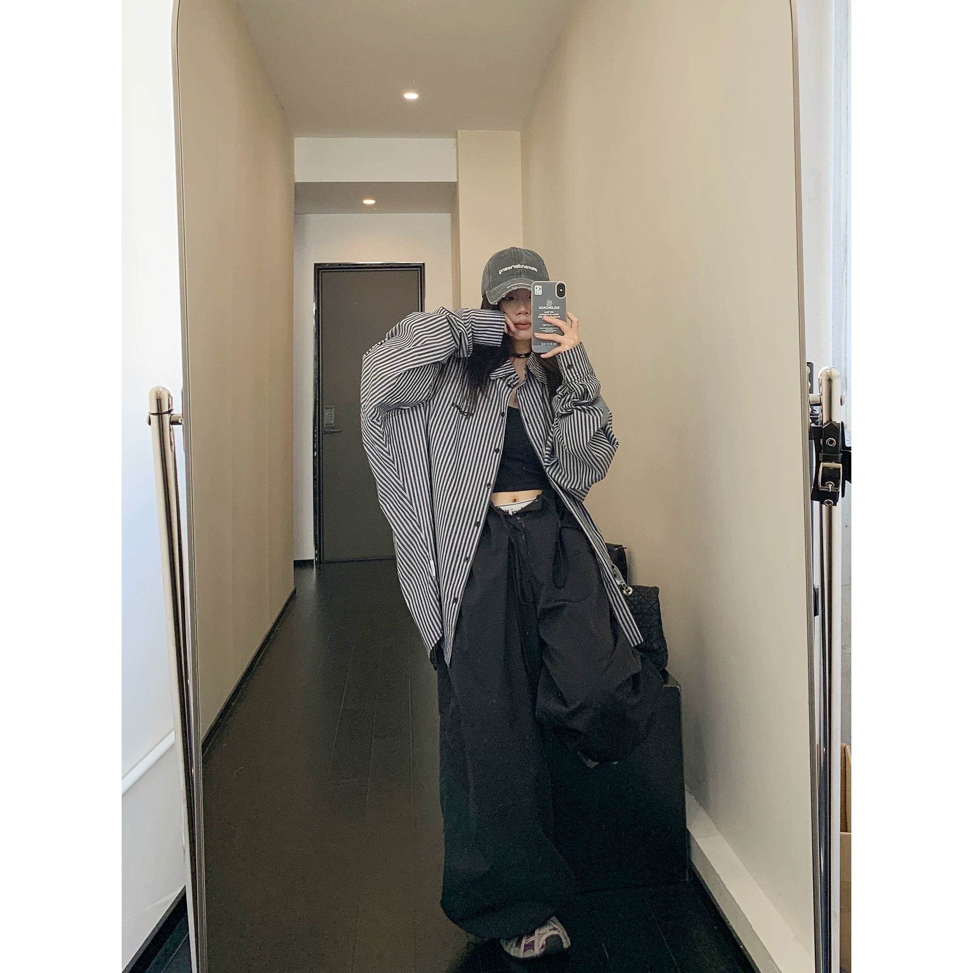 Inkline Oversize Stripe Shirt