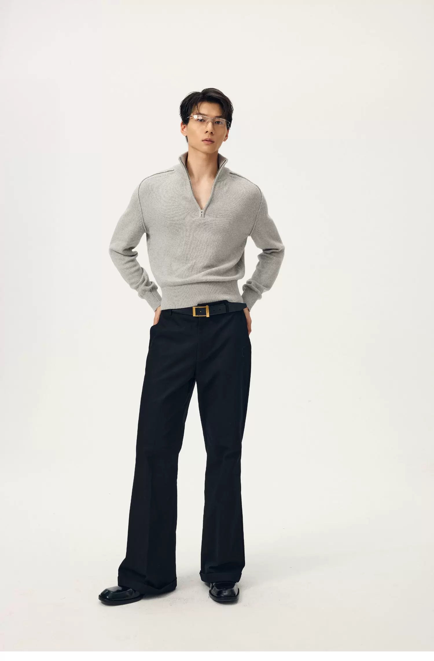 Ebony Line Flare Trousers