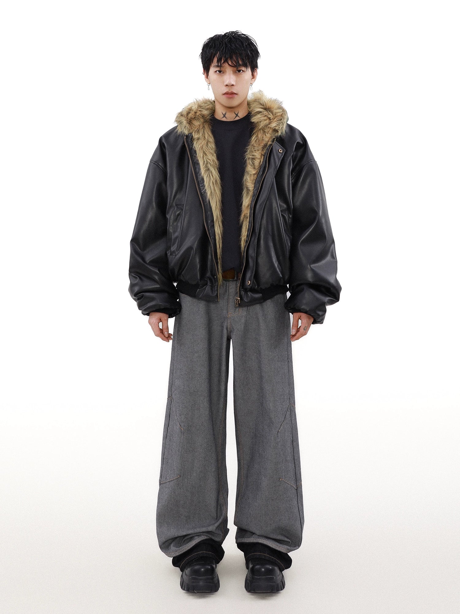 Urban Prowl Faux Fur Bomber