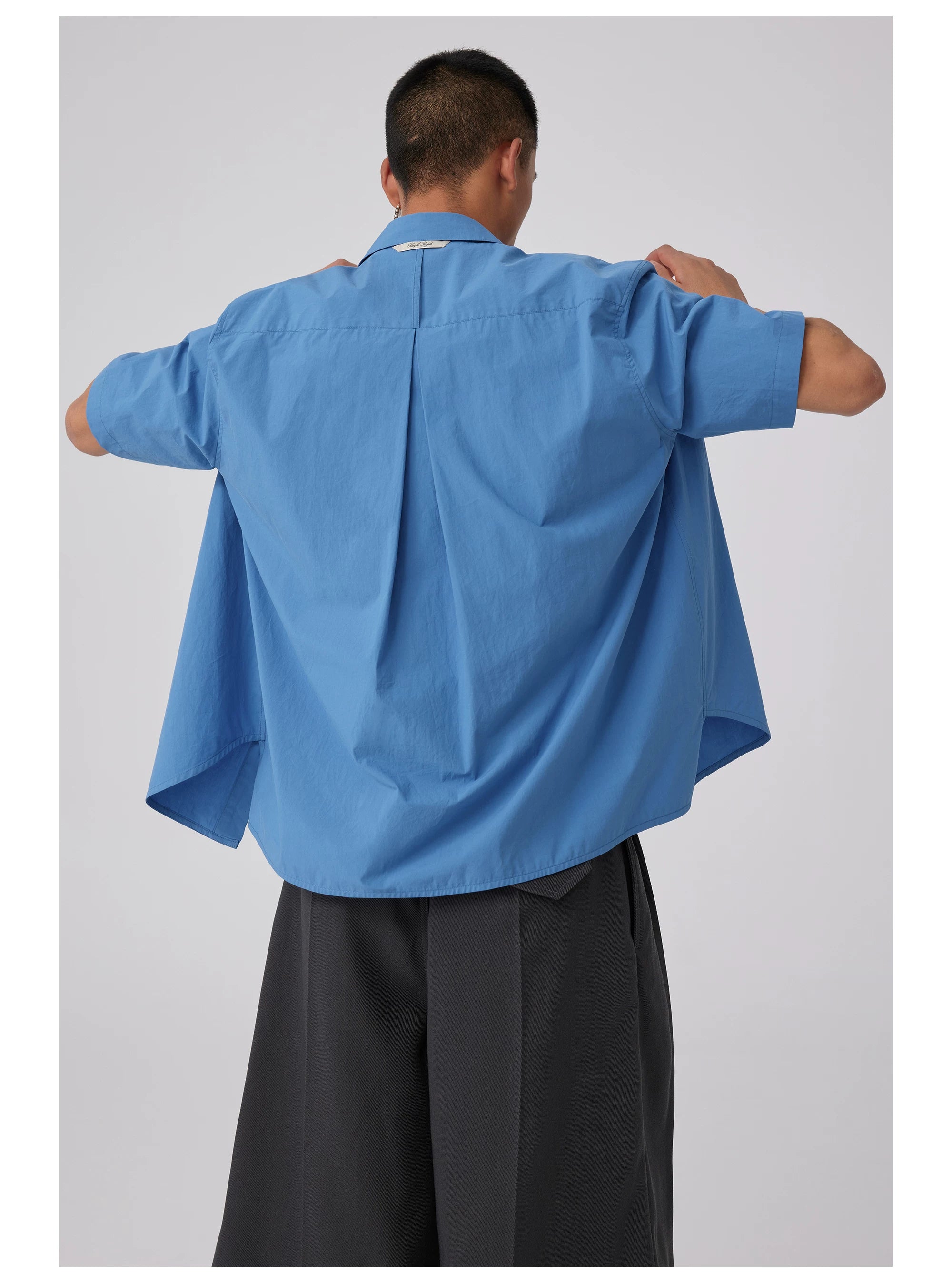 Skydrift Boxy Poplin Shirt