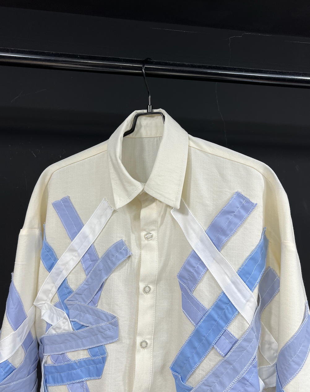 Glacier Circuit Ribbon Panel Shirt