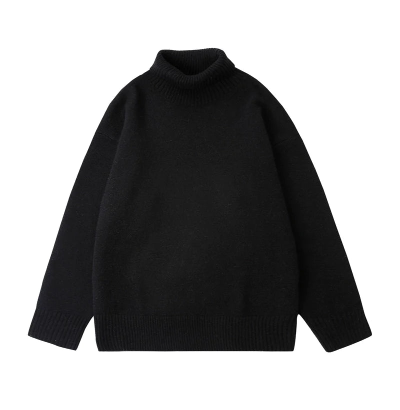 Classic Turtleneck Knit Sweater