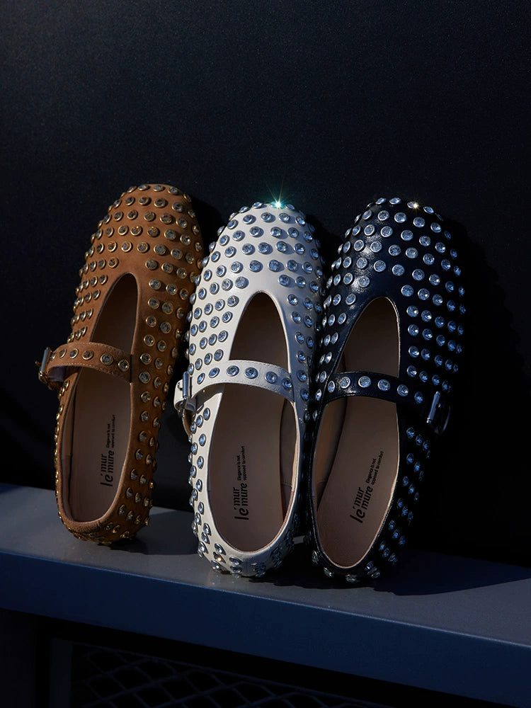 Lambskin Mary Janes