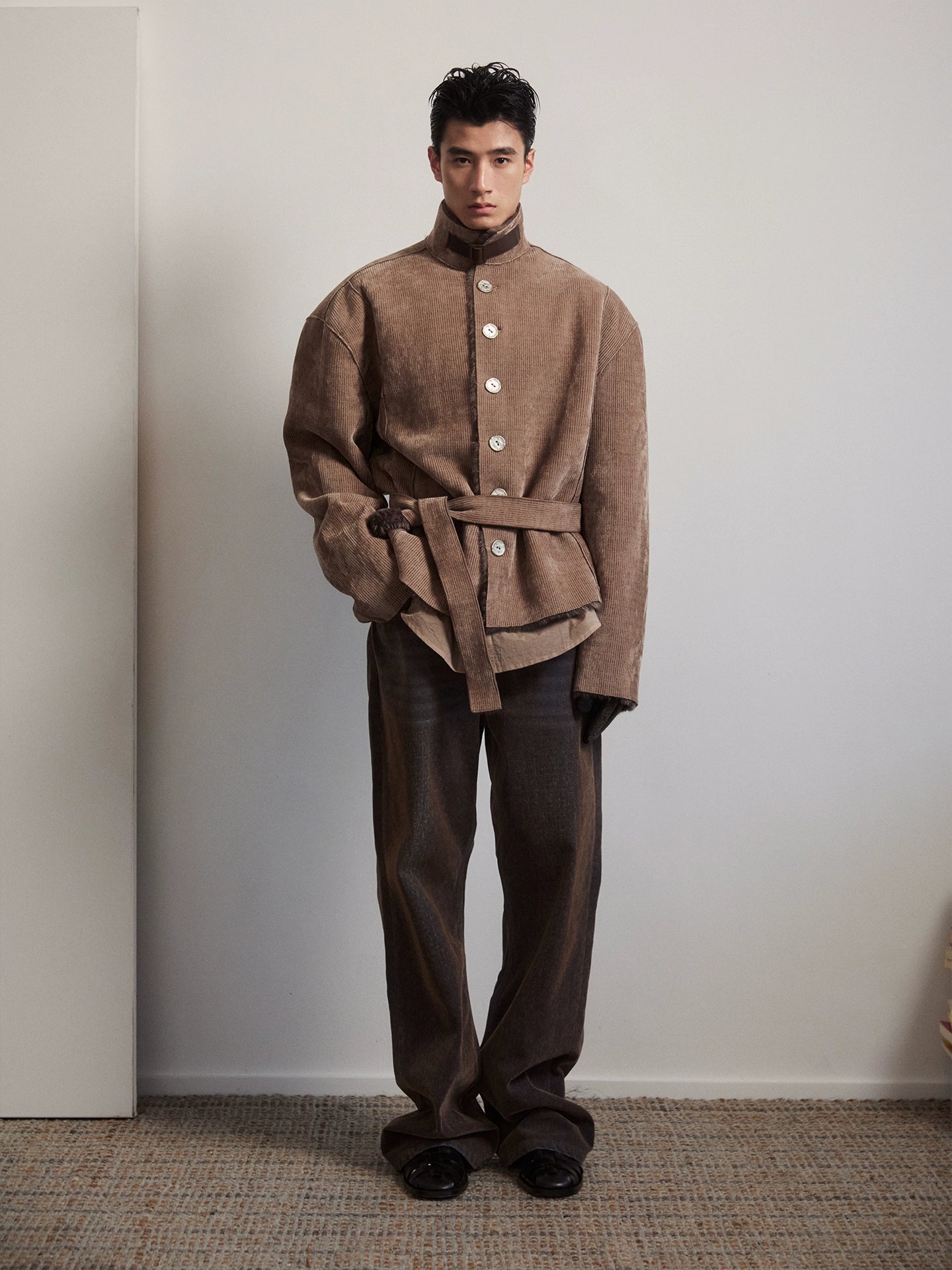 TimberFleece Belted Cord Jacket