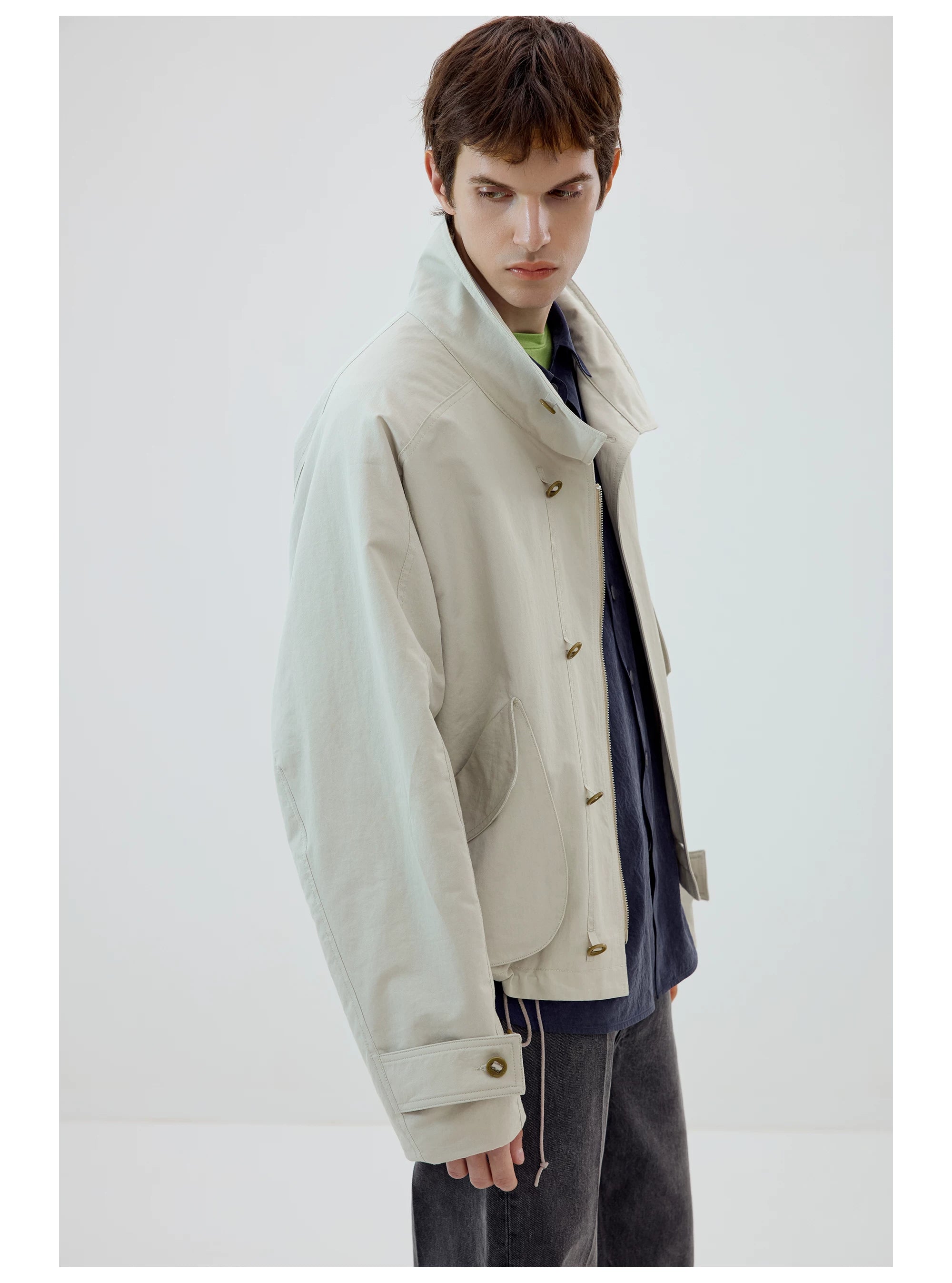 Driftshade Cropped Utility Jacket