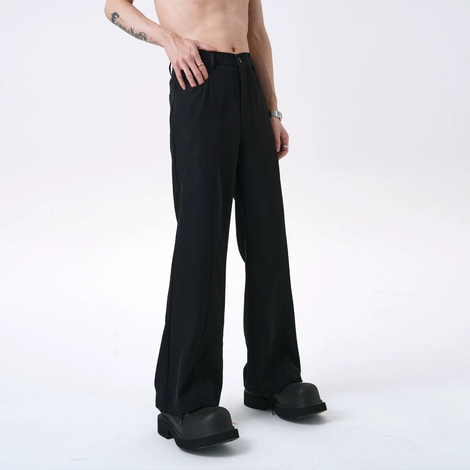Wide Leg Slacks