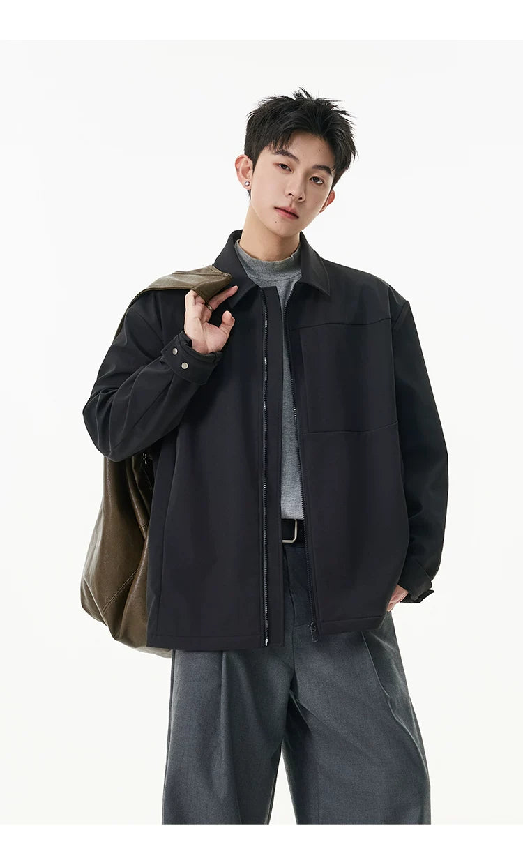 Field Minimal Zip Shirt Jacket