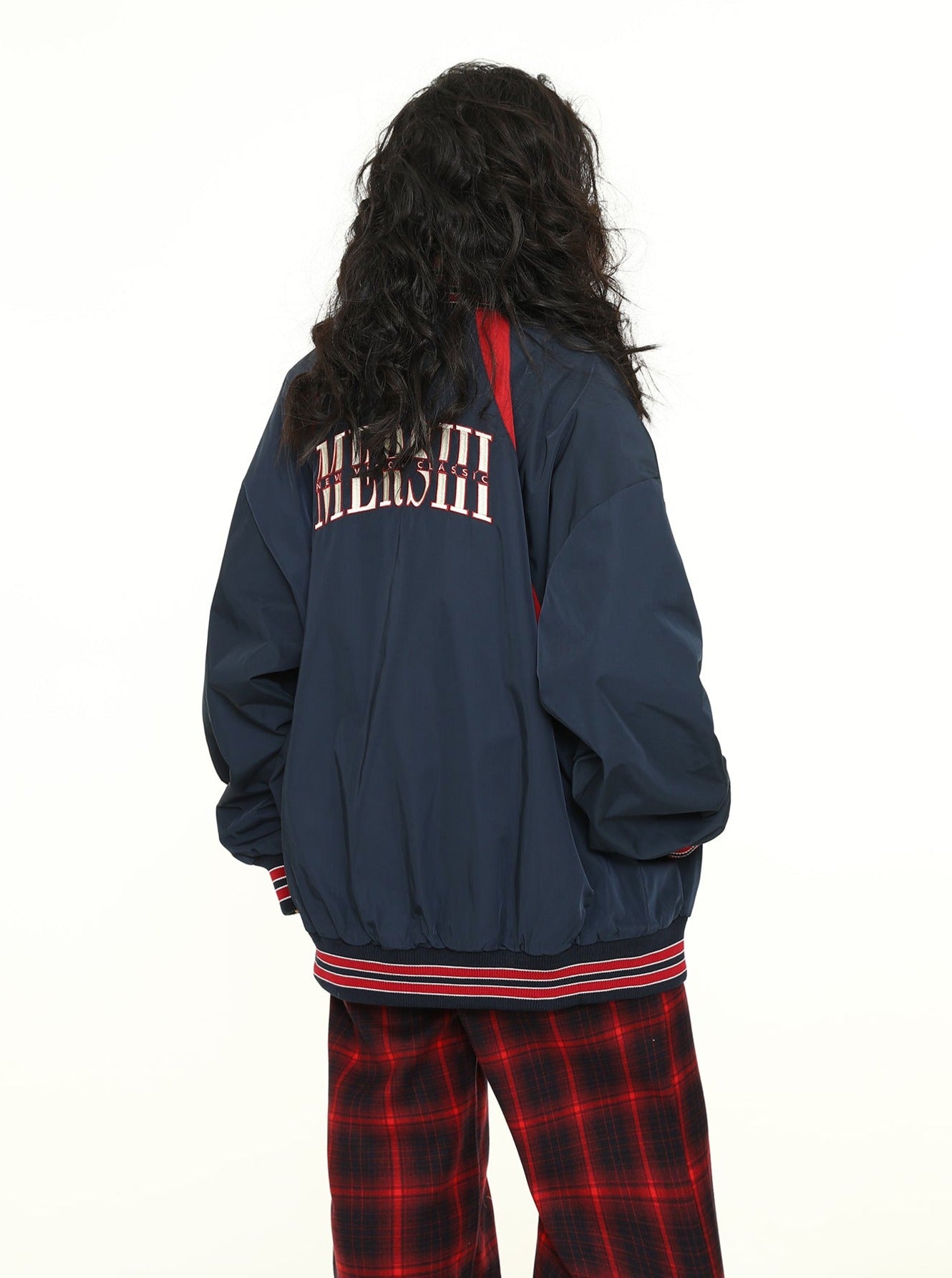 Varsity-Style Bomber Jacket