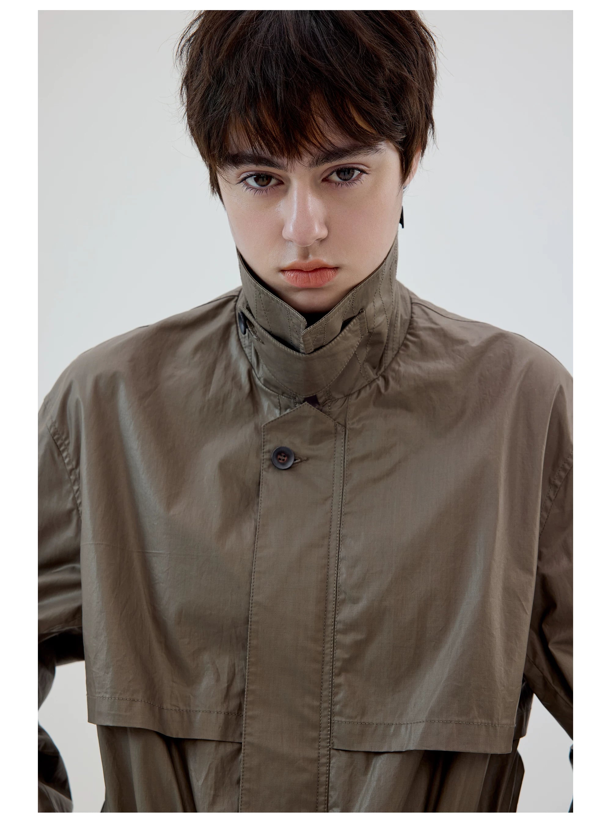 Stormcove Cinch-Waist Utility Jacket