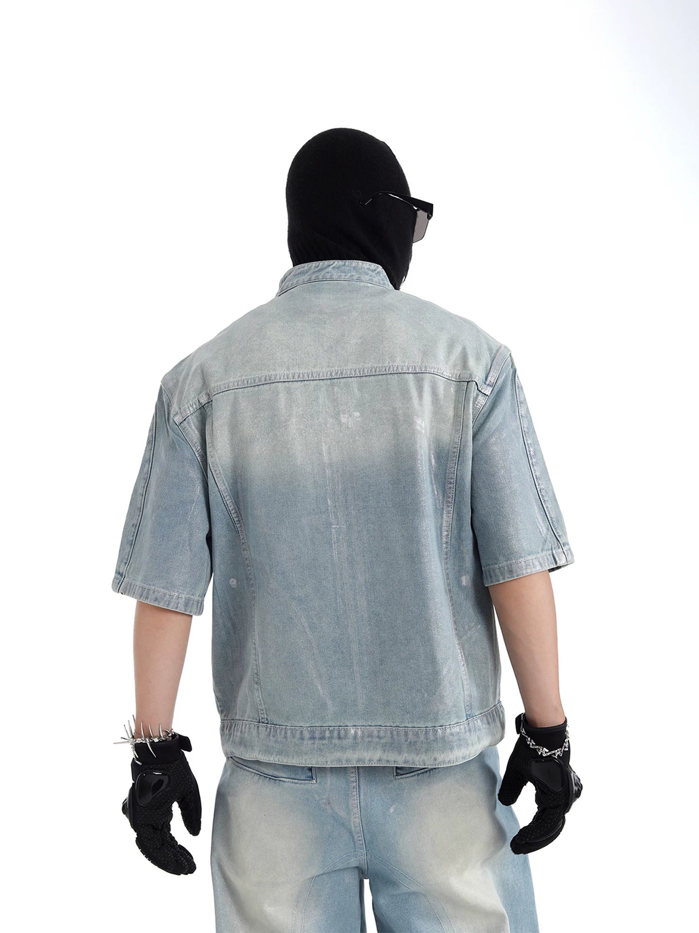 Glacier Moto Zip Denim Jacket