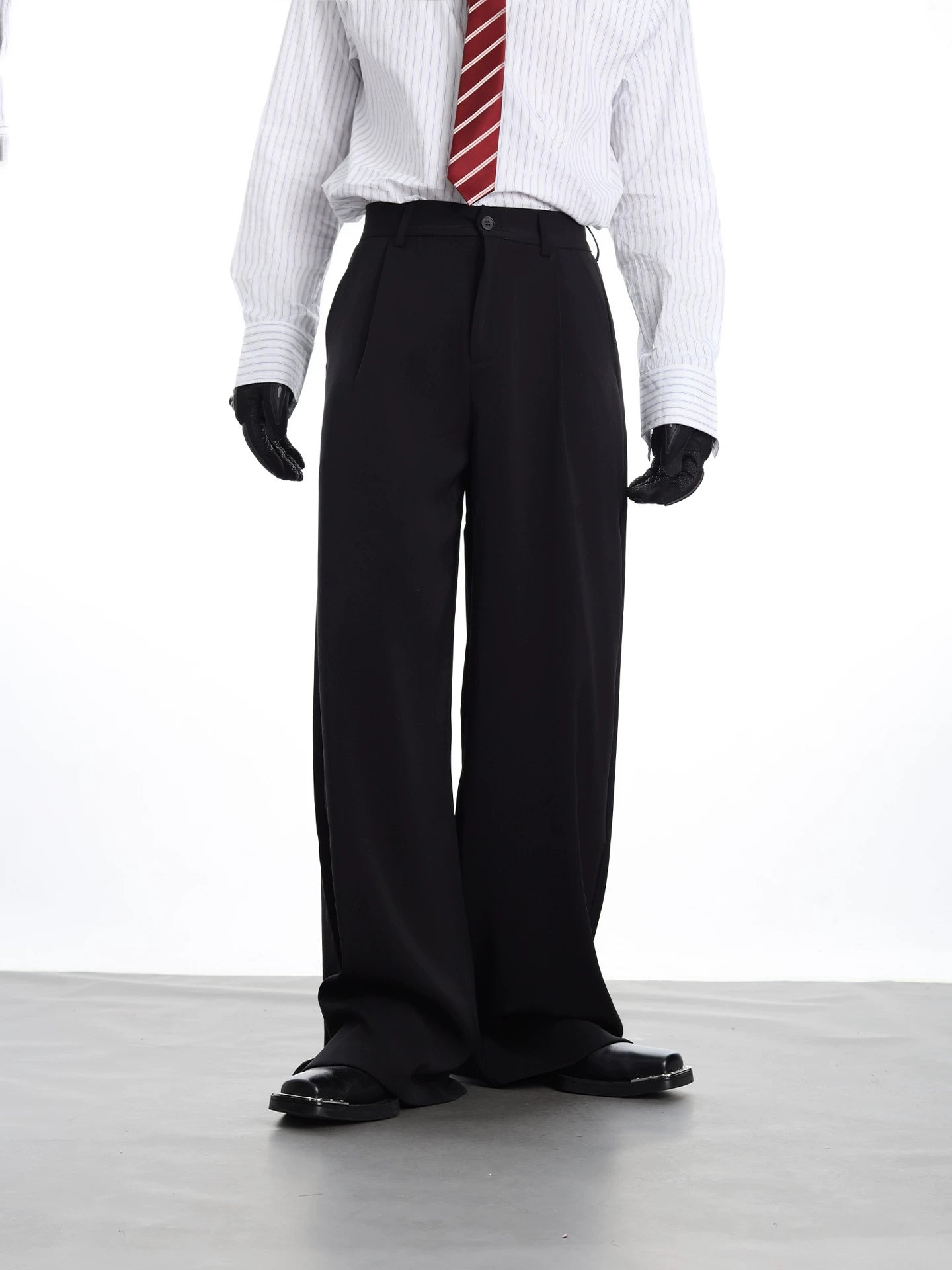 Ledger Tailored Wide-Leg Trousers