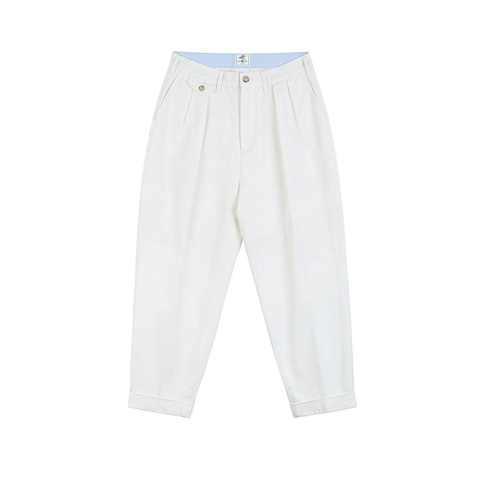 Heritage Taper Pleated Chino Trousers