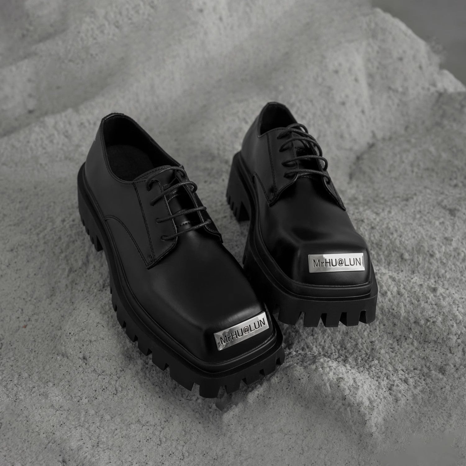 Square Toe Platform Derbies