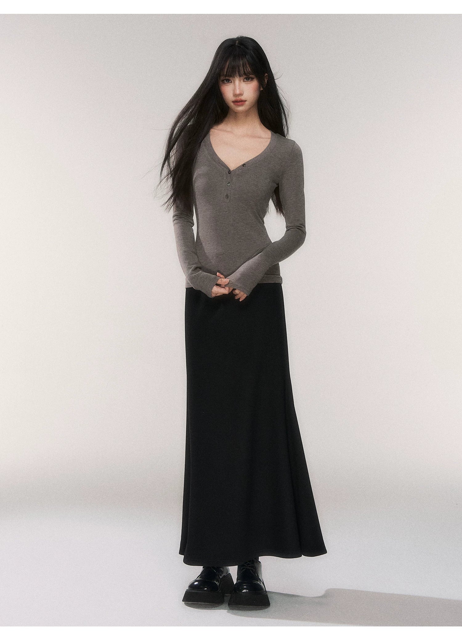 Aura Knit Maxi Skirt