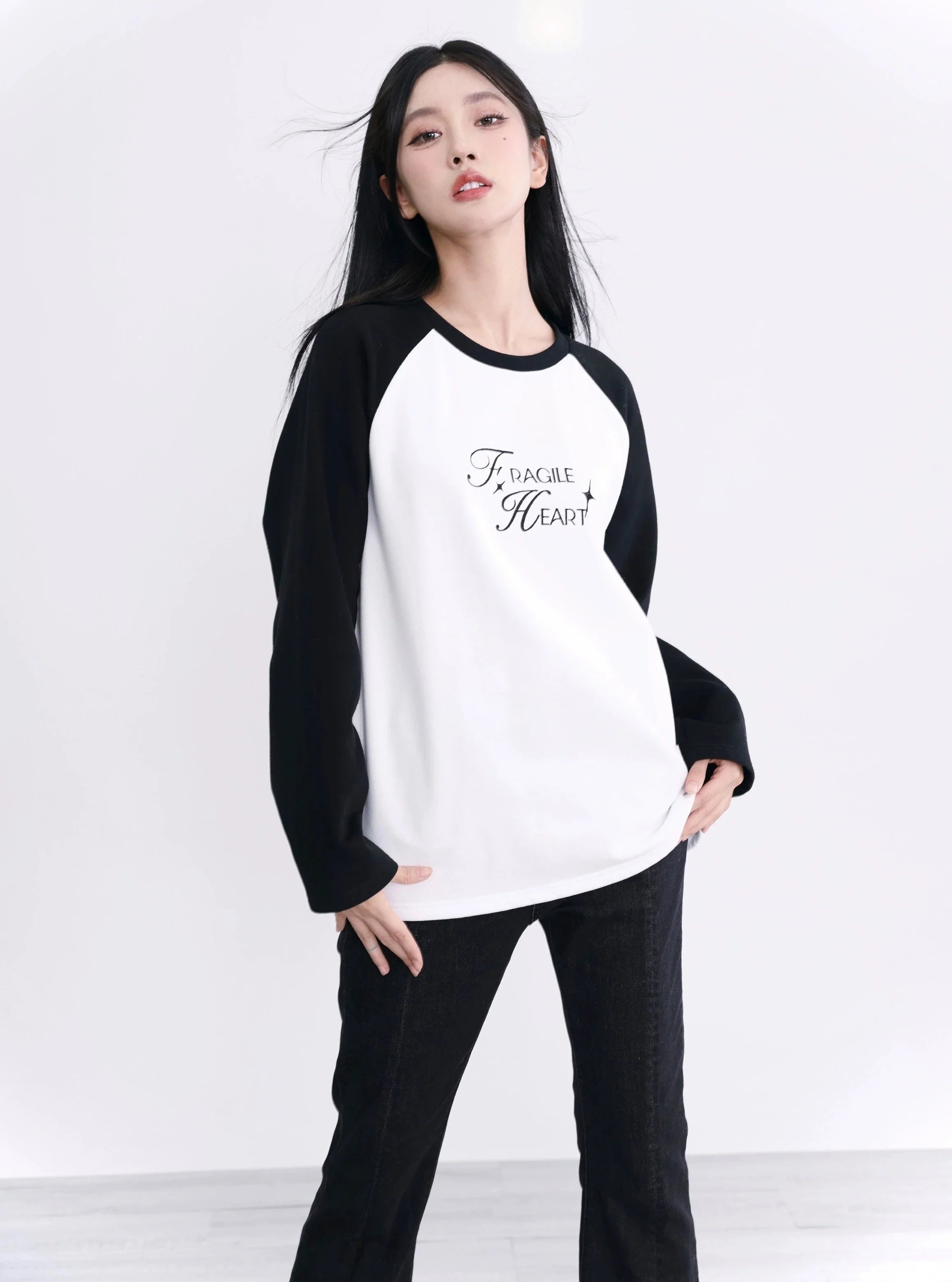 Fragile Heart Raglan Sweatshirt