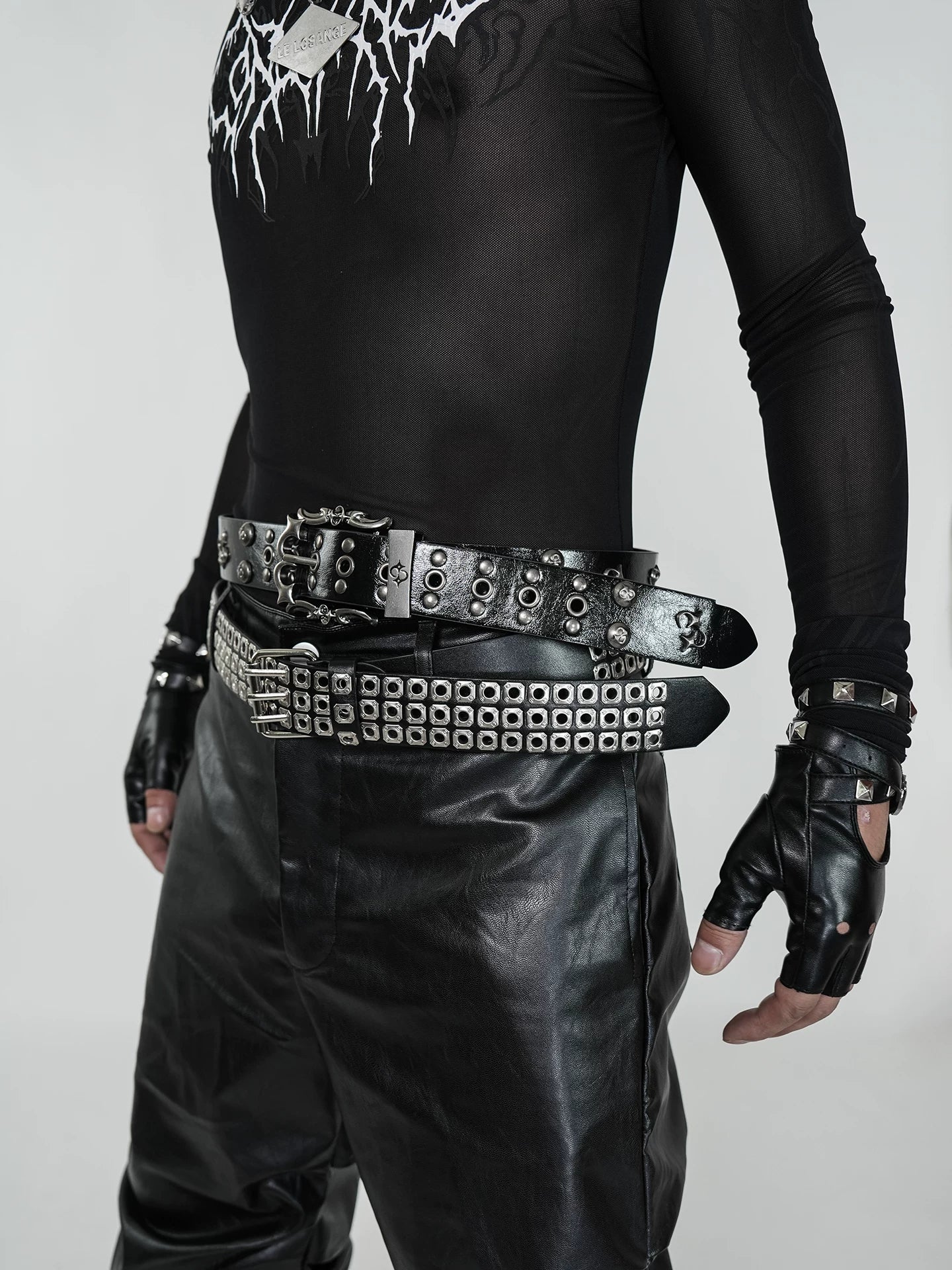 Midnight Riot Studded Belt