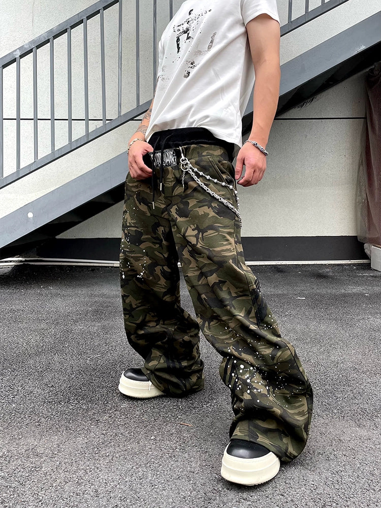 Splatter Paint Camo Pants