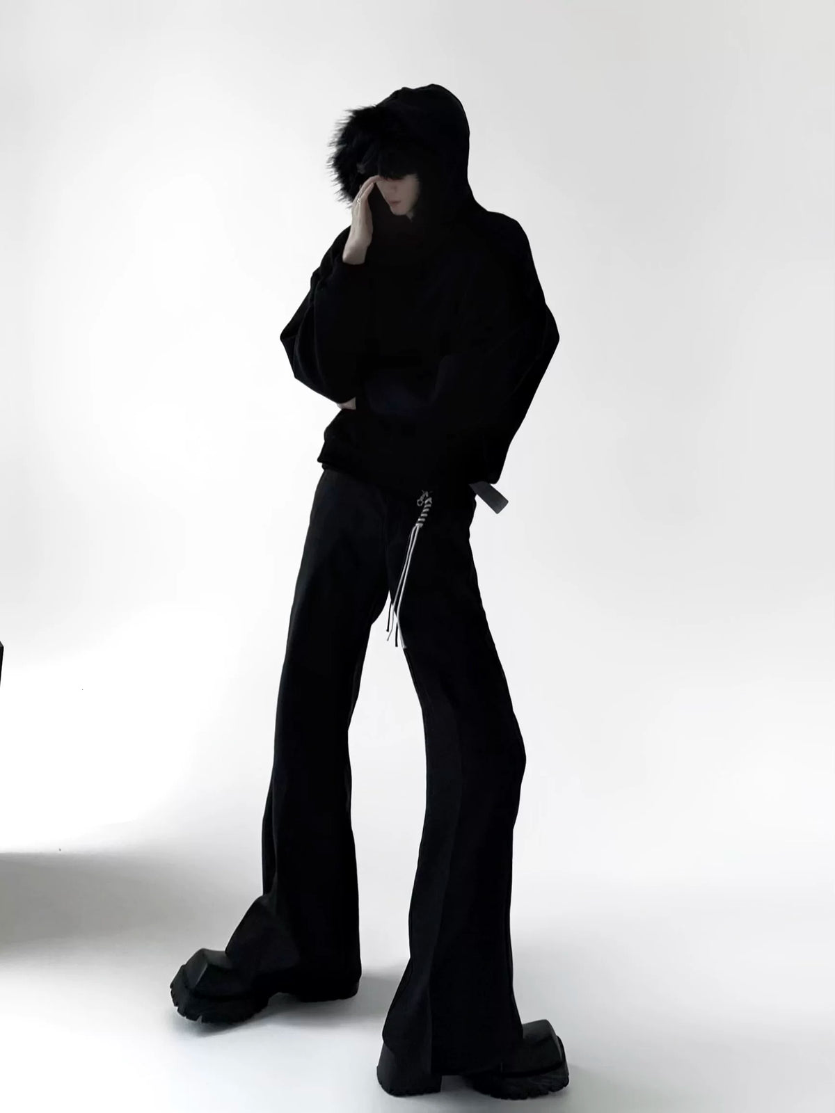 Tassel Flare Trousers