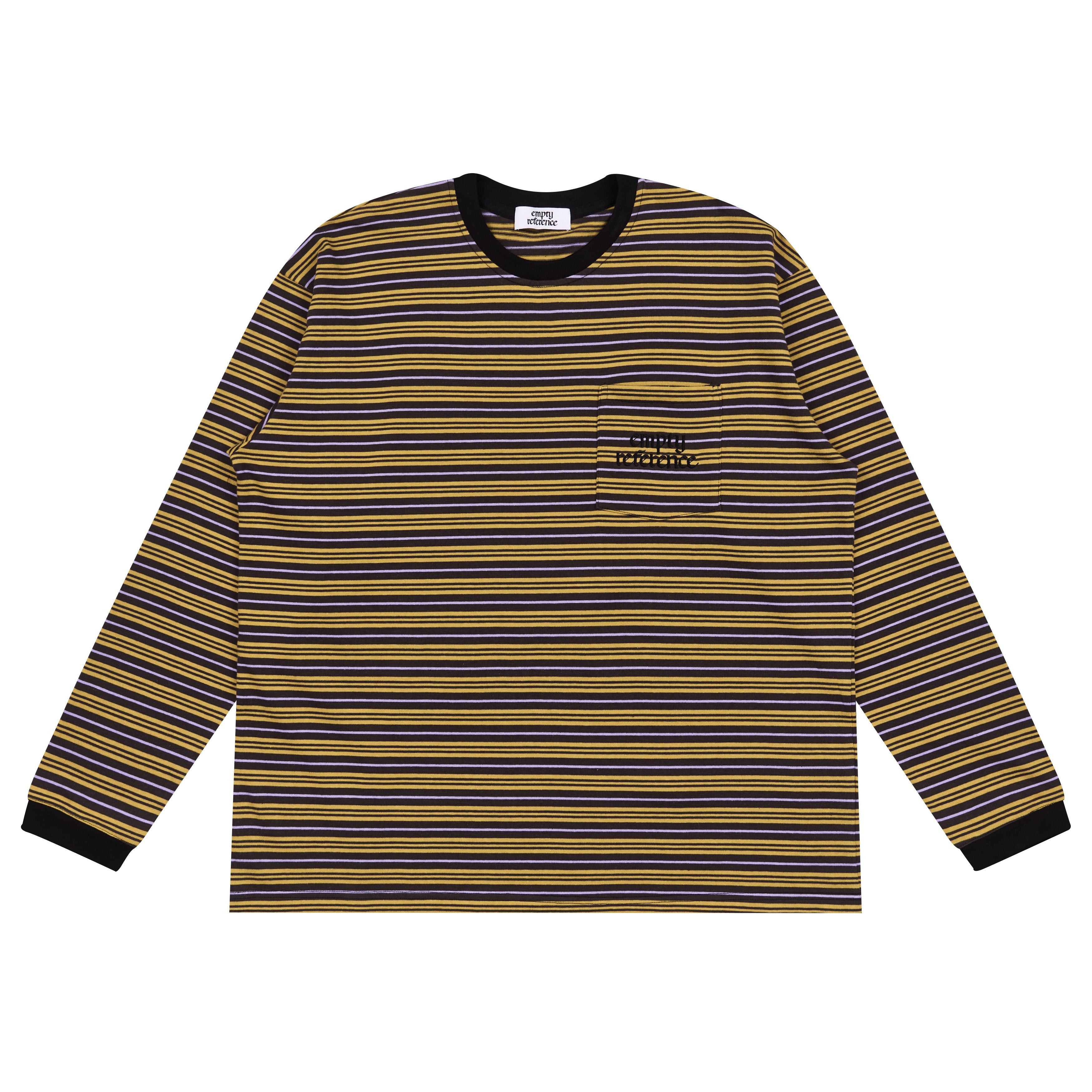 Classic Stripes Embroidered Long Sleeved Tee - chiclara
