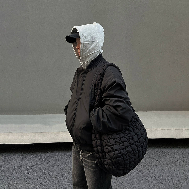 Shadow Relay Utility Bomber Jacket