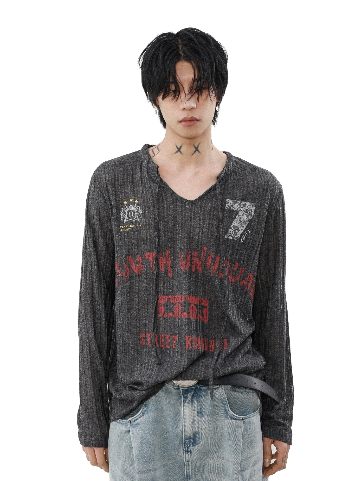 Grunge Street Runner Knit Top