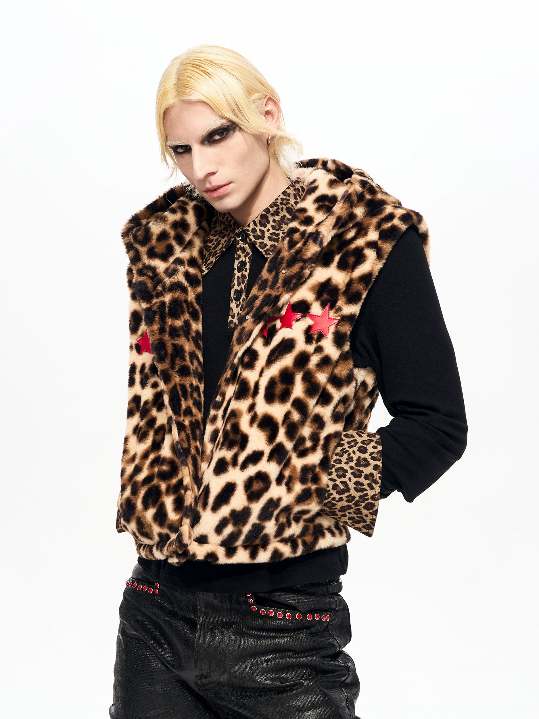 Wildstar Leopard Hooded Vest