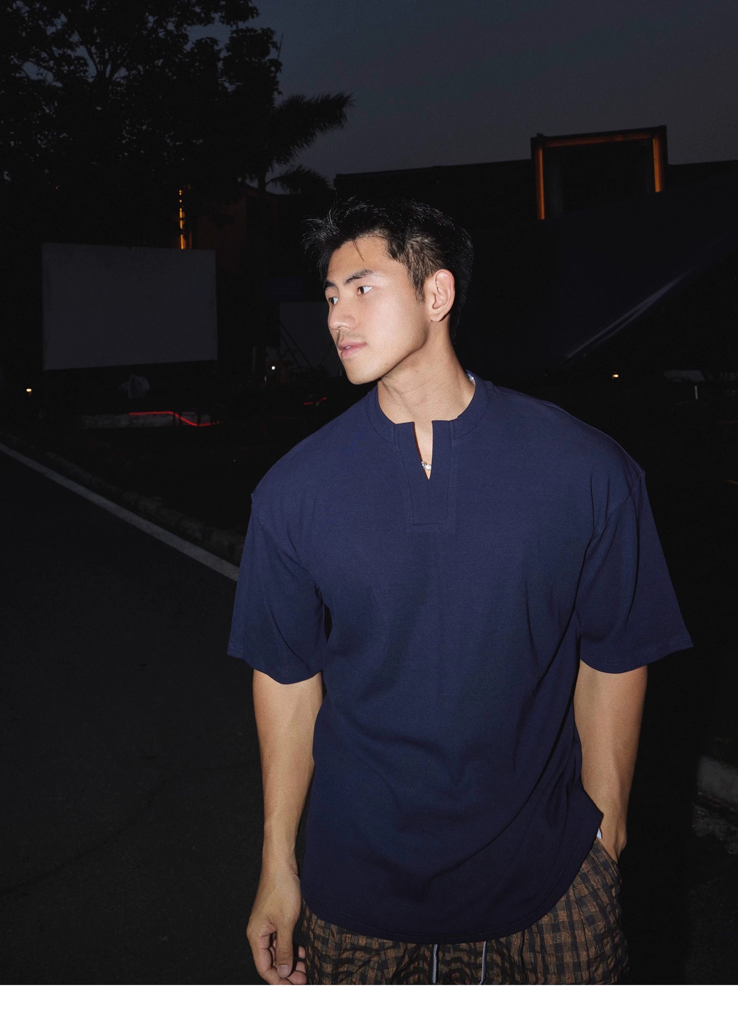 Urban Notch Neck Tee